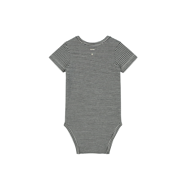 Short Sleeve Bodysuit | Fine Stripe - Fallowfield Kids