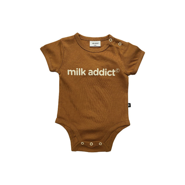 Milk Addict Bodysuit | Caramel