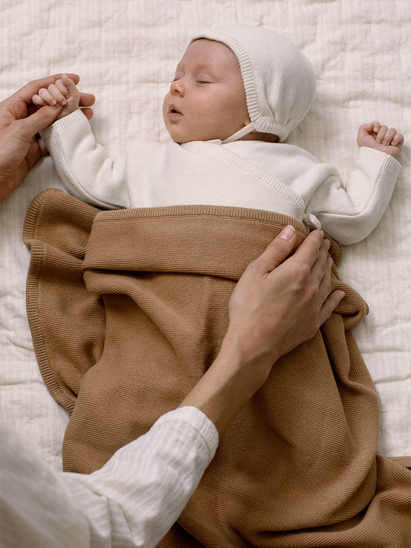 Baby Knit Wrap Jacket